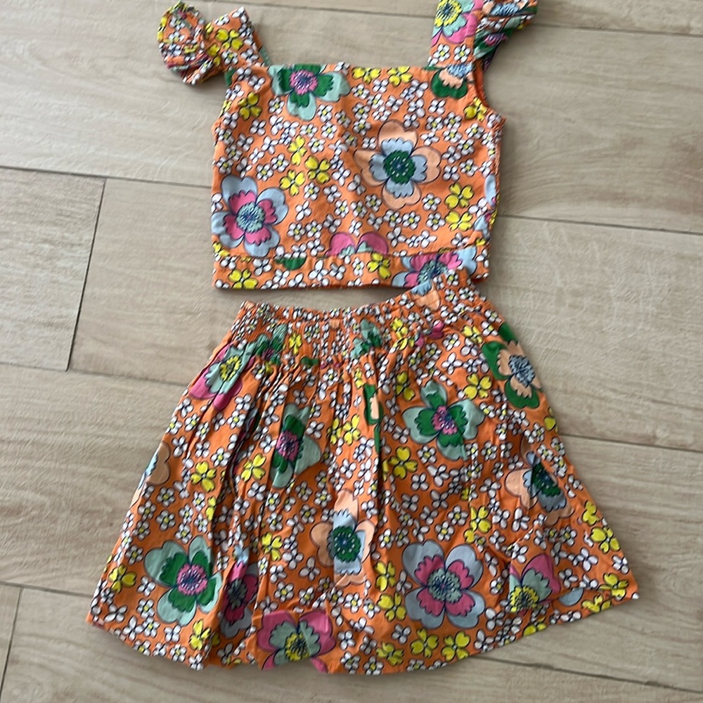 Stella Mccartney retro two piece set